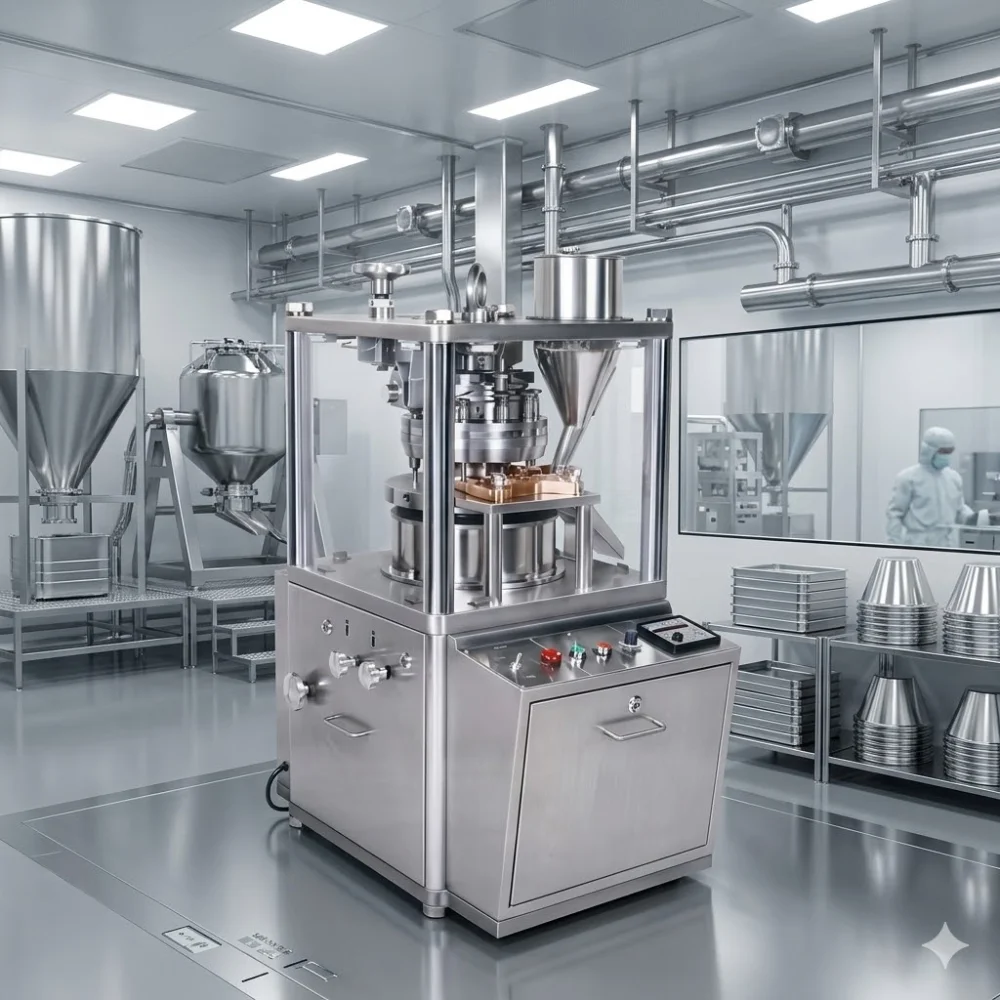 tablet press1 Tablet Press - Image 1